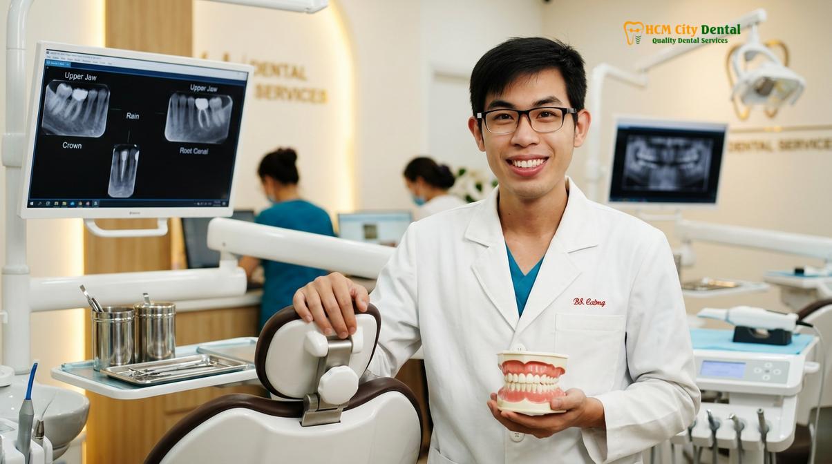 Dr. Nguyen Van Cuong DDS at HCMC Dental Clinic