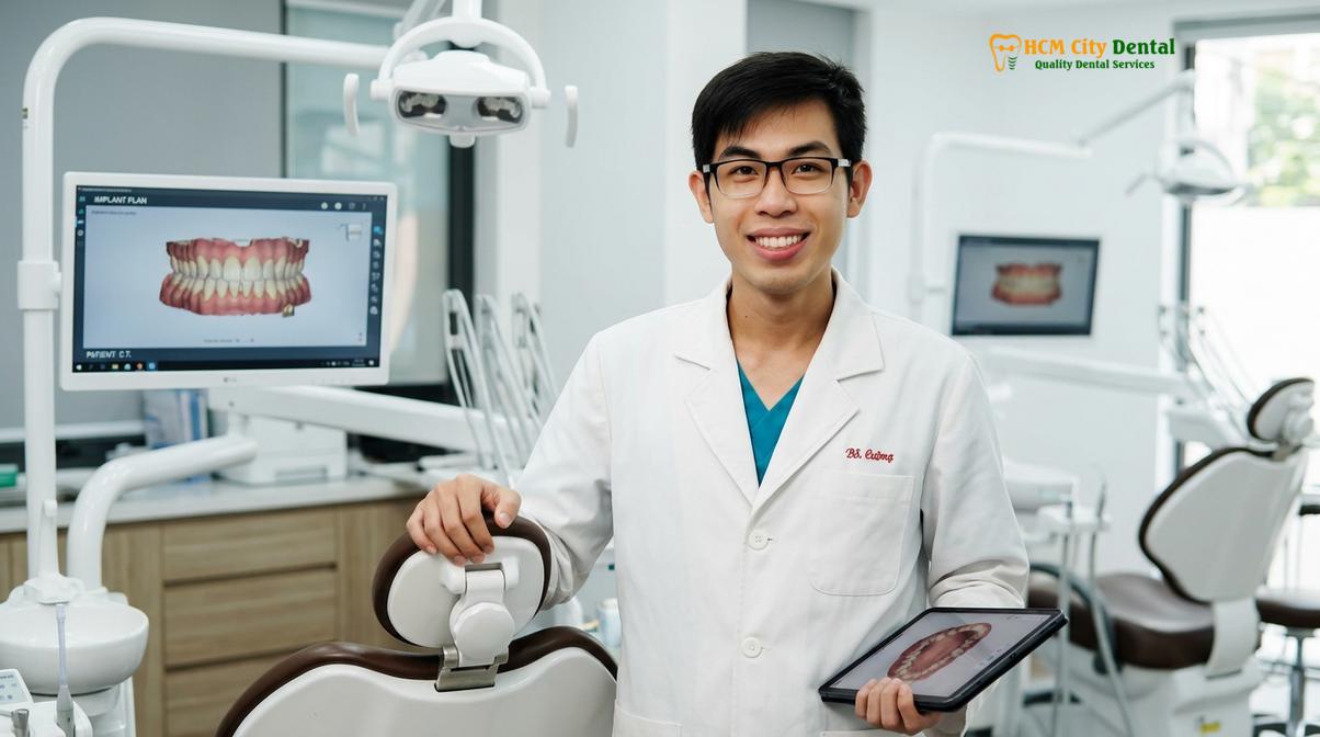 Dr. Nguyen Van Cuong DDS at HCMC Dental Clinic