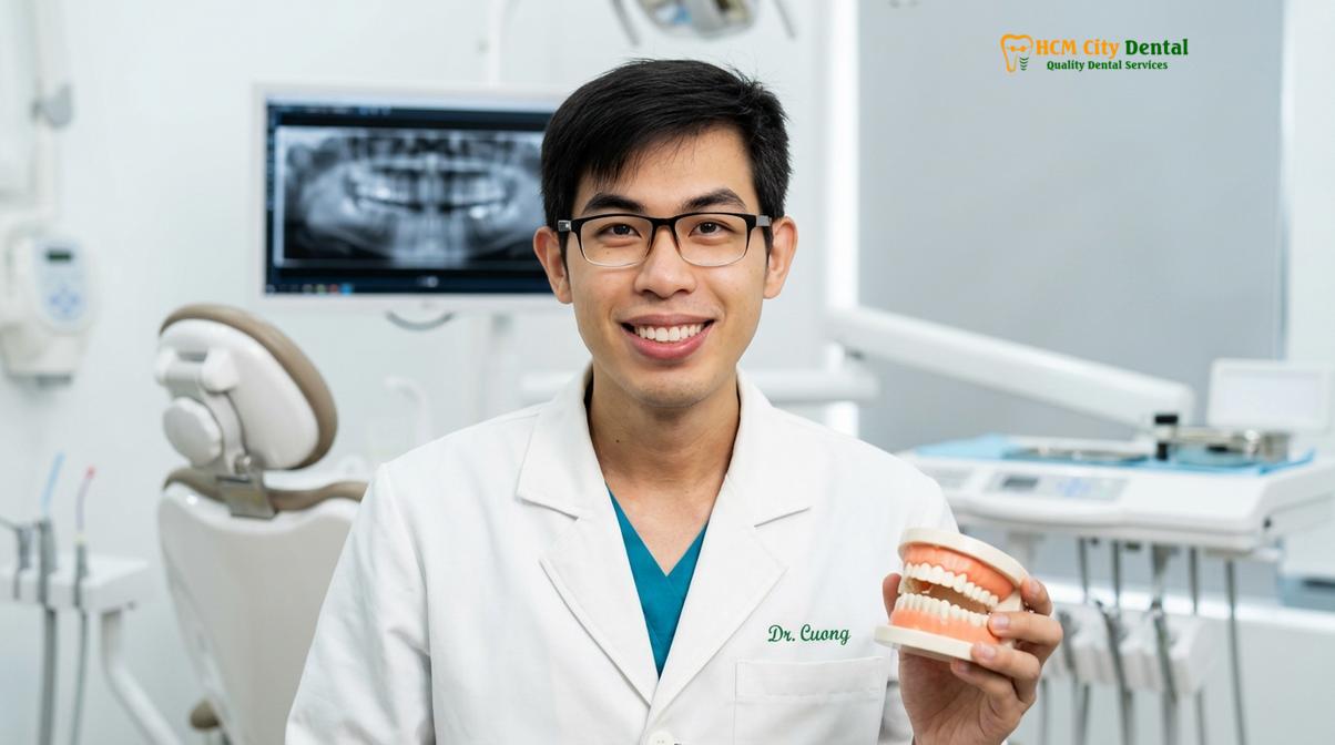 Dr. Nguyen Van Cuong DDS at HCMC Dental Clinic