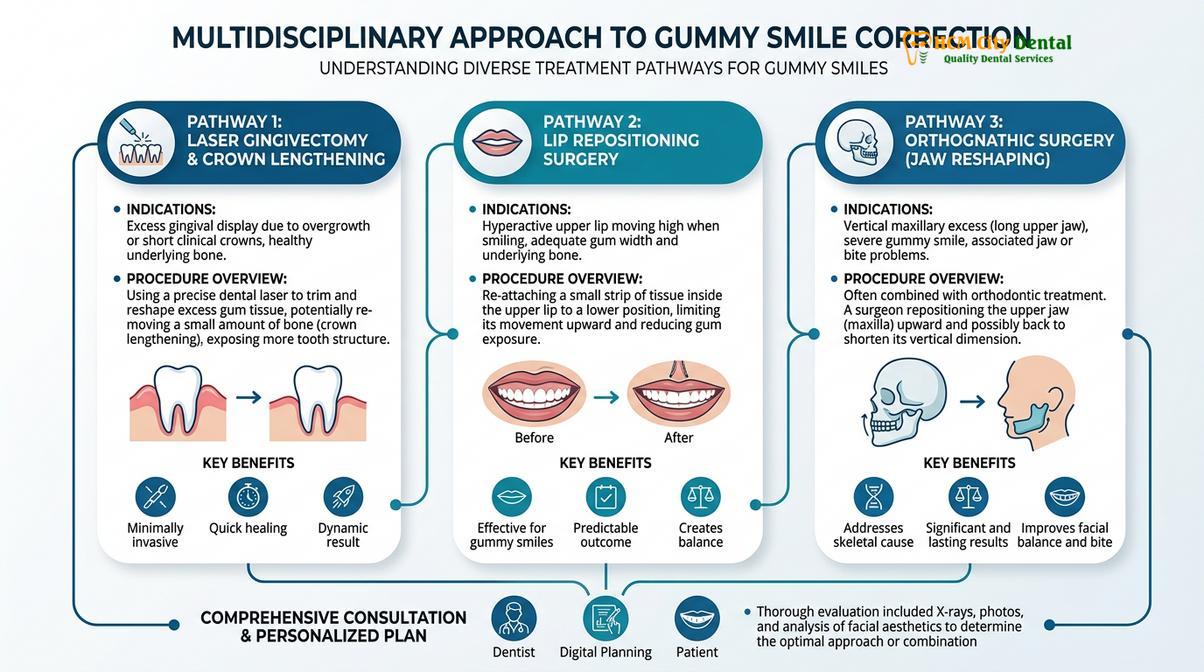 Summary diagram of Waterlase Laser Gums