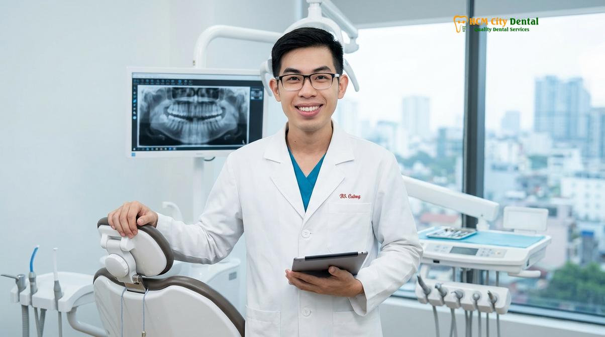 Dr. Nguyen Van Cuong DDS at HCMC Dental Clinic