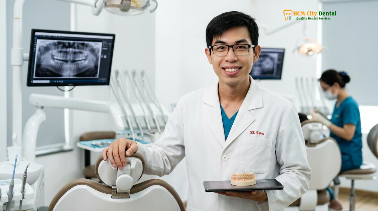 Dr. Nguyen Van Cuong DDS at HCMC Dental Clinic