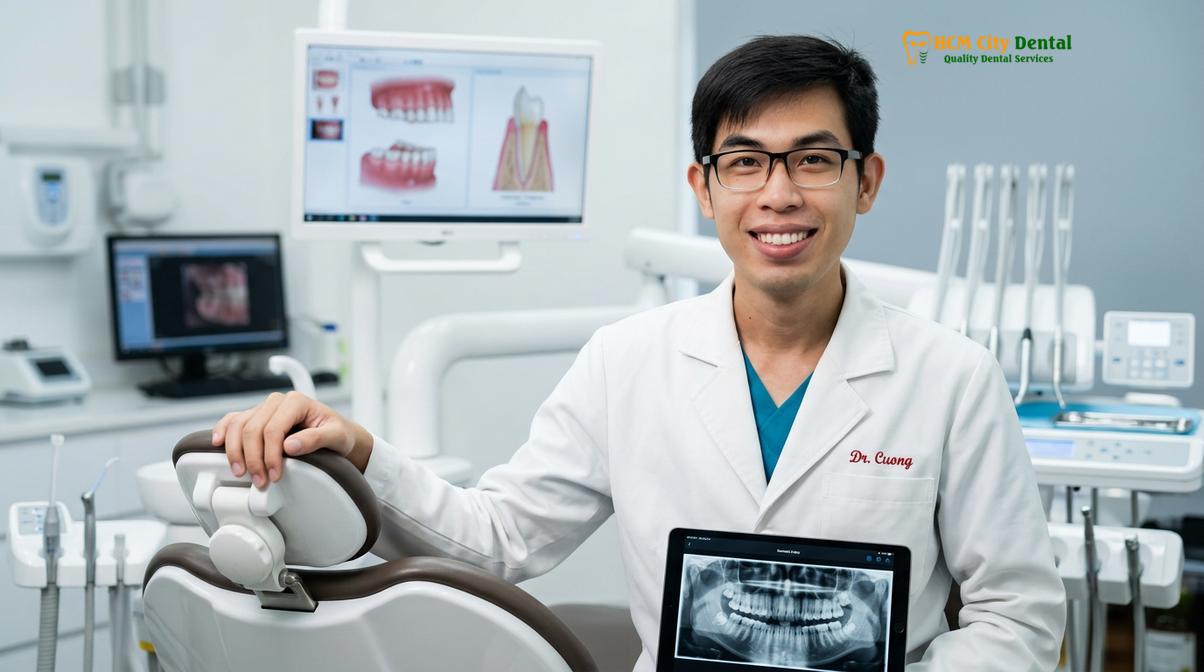 Dr. Nguyen Van Cuong DDS at HCMC Dental Clinic