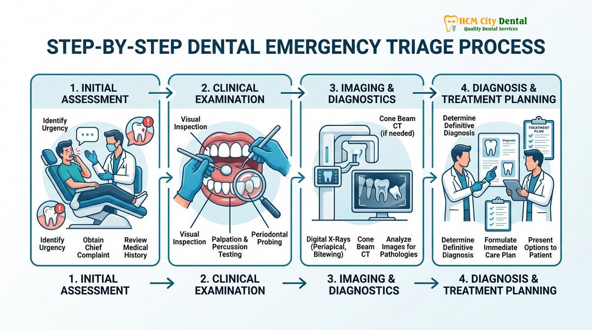 Summary diagram of weekend emergency dentist ho chi minh city
