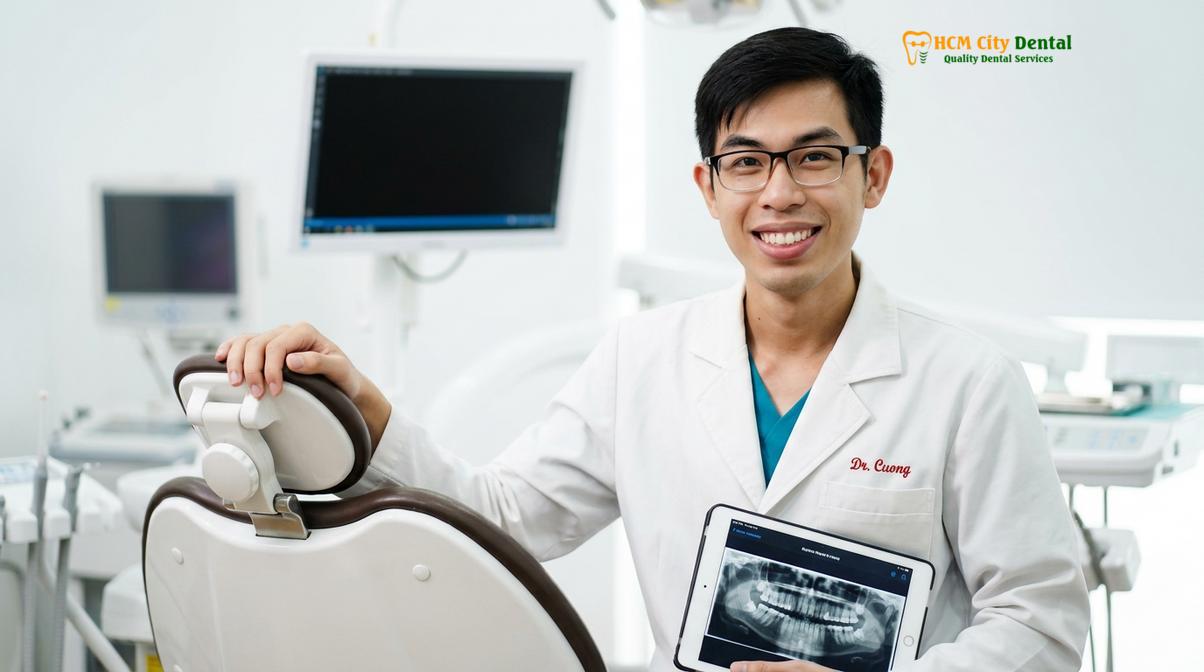 Dr. Nguyen Van Cuong DDS at HCMC Dental Clinic