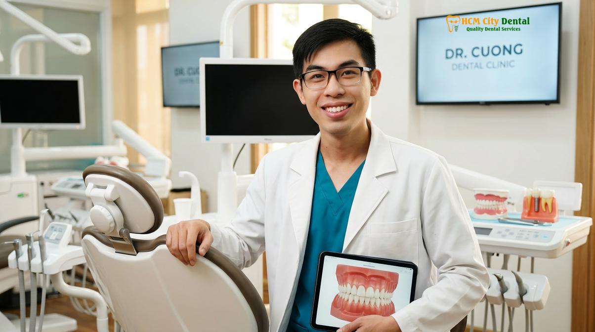 Dr. Nguyen Van Cuong DDS at HCMC Dental Clinic