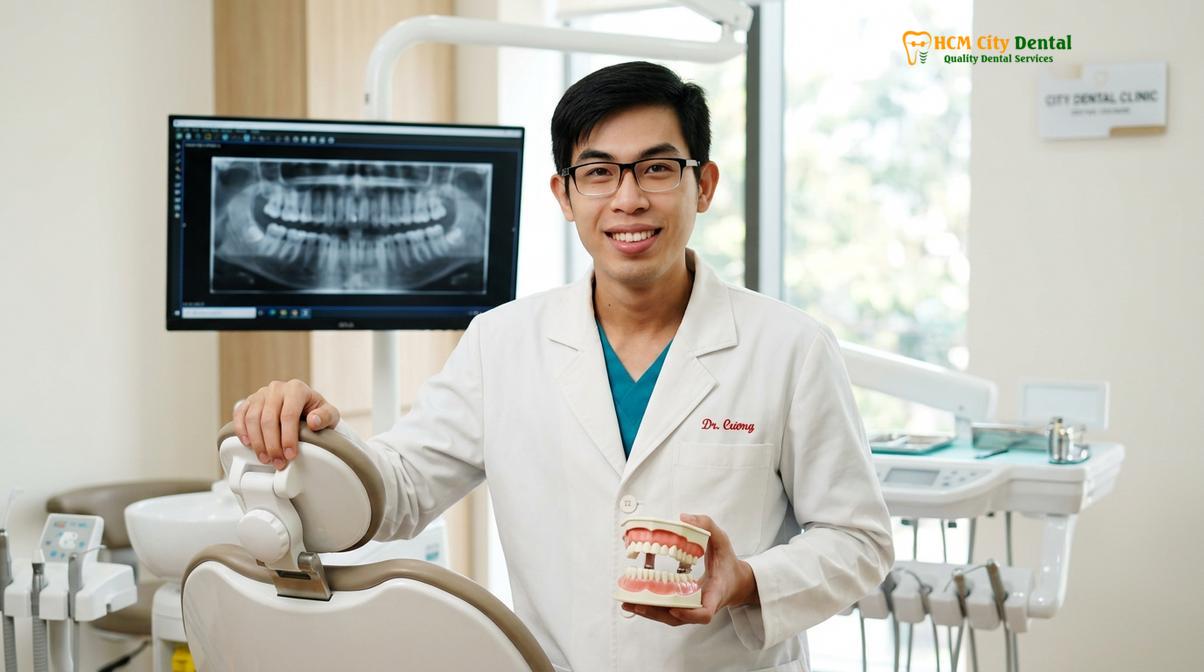 Dr. Nguyen Van Cuong DDS at HCMC Dental Clinic