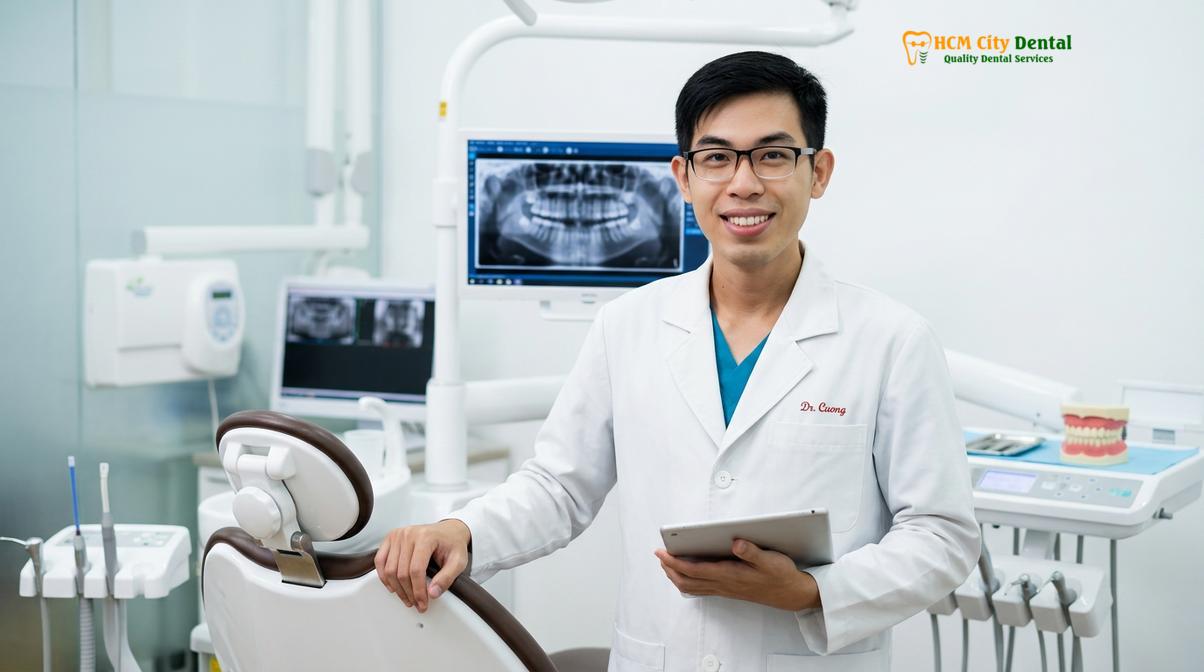 Dr. Nguyen Van Cuong DDS at HCMC Dental Clinic
