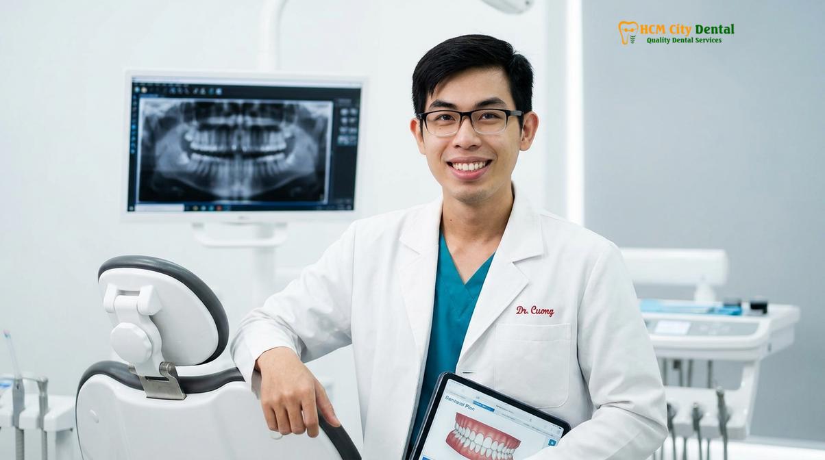 Dr. Nguyen Van Cuong DDS at HCMC Dental Clinic