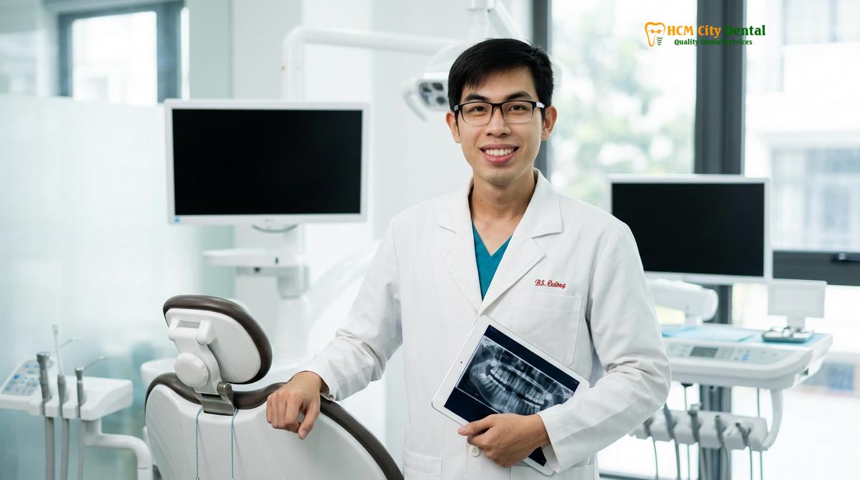 Dr. Nguyen Van Cuong DDS at HCMC Dental Clinic
