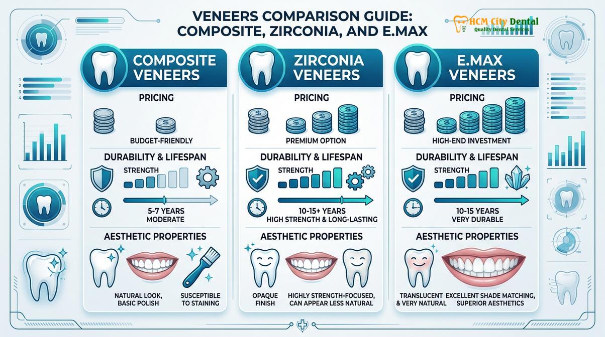 Summary diagram of discount dental veneers vietnam