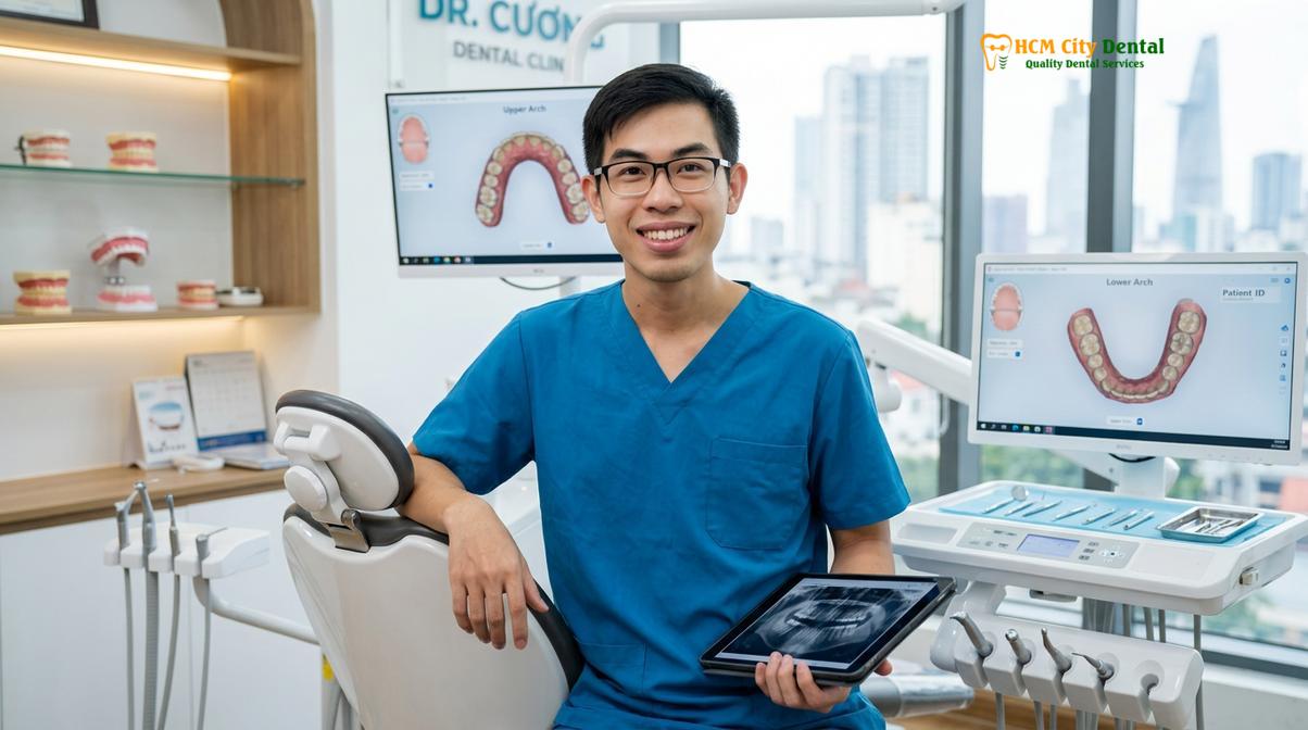 Dr. Nguyen Van Cuong DDS at HCMC Dental Clinic