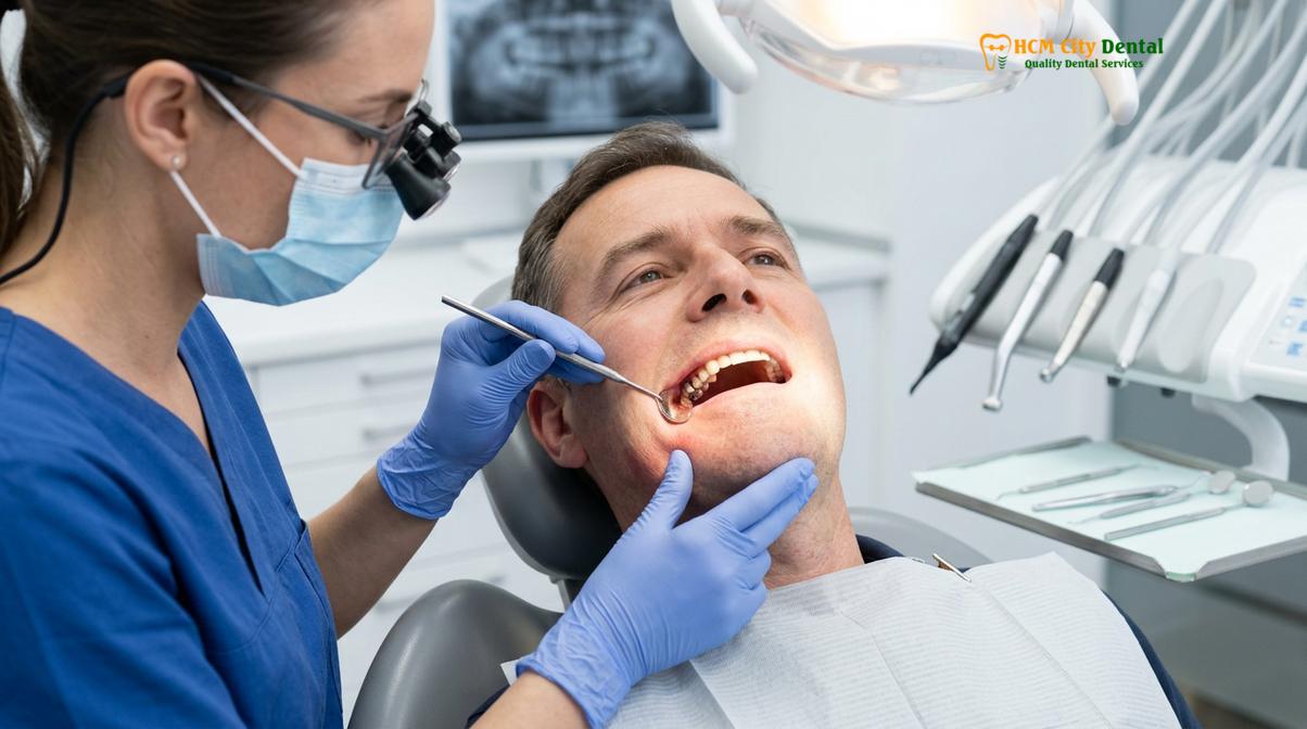 Clinical photography related to when is toothache an emergency