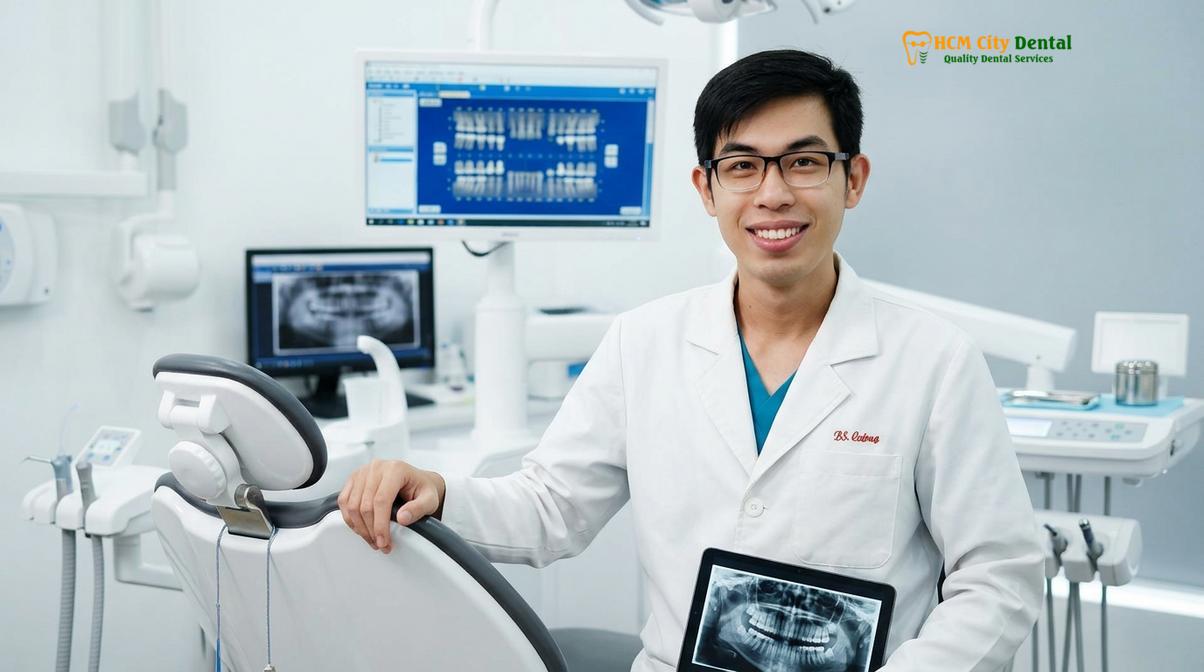 Dr. Nguyen Van Cuong DDS at HCMC Dental Clinic