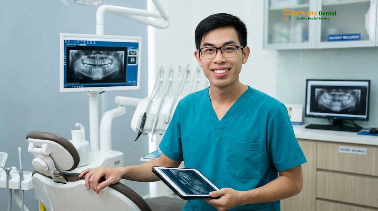 Dr. Nguyen Van Cuong DDS at HCMC Dental Clinic