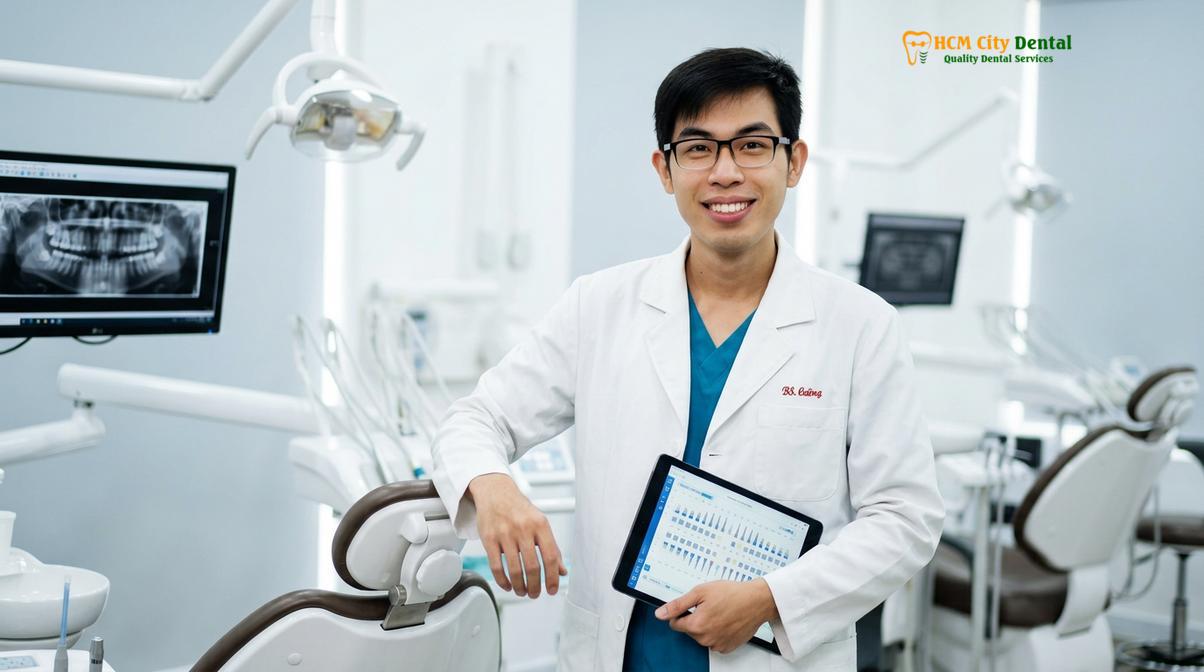 Dr. Nguyen Van Cuong DDS at HCMC Dental Clinic