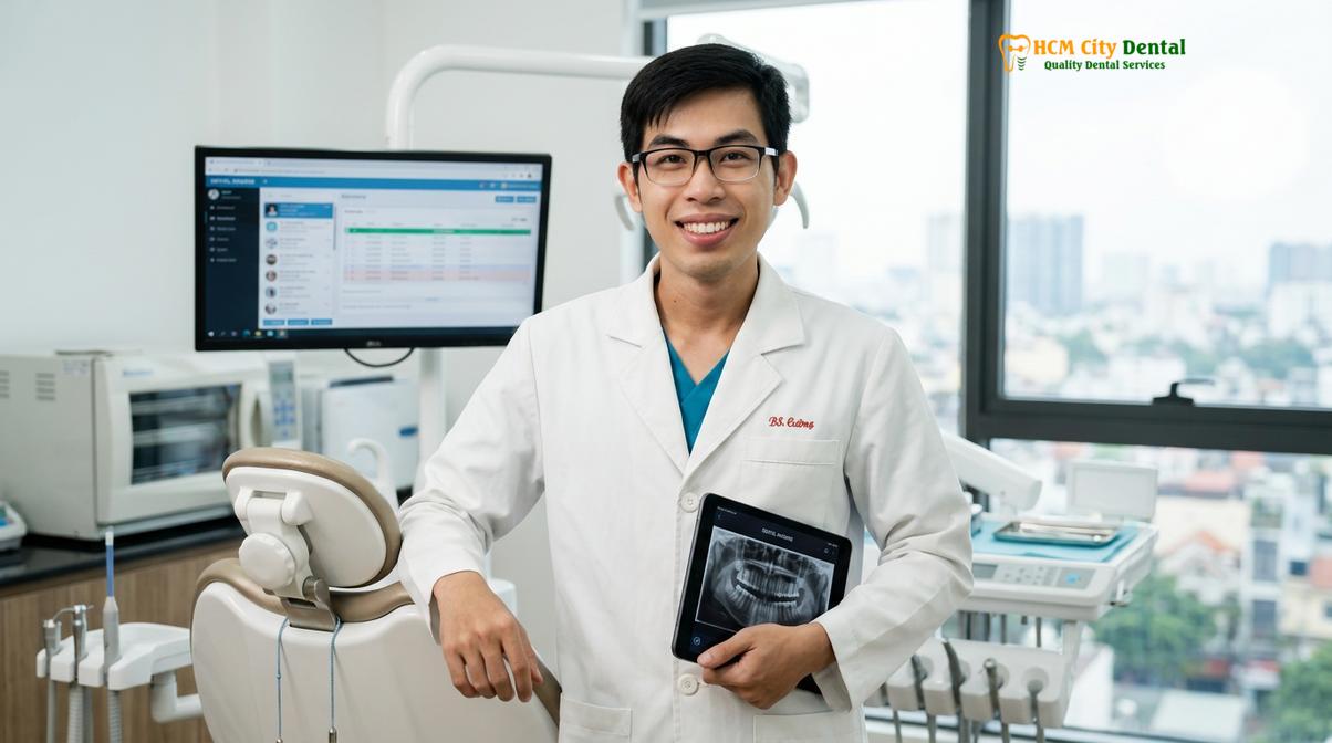 Dr. Nguyen Van Cuong DDS at HCMC Dental Clinic