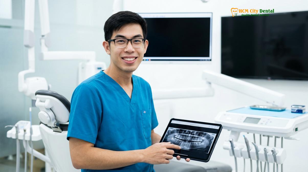 Dr. Nguyen Van Cuong DDS at HCMC Dental Clinic