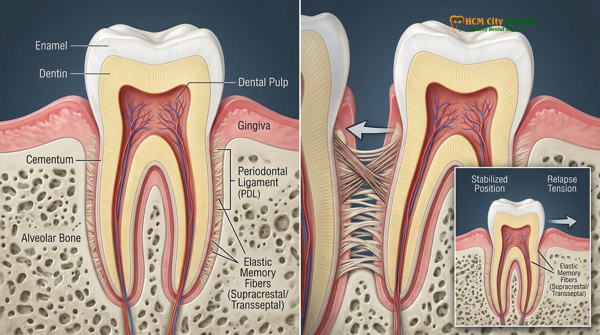 Clinical photography related to why is my retainer tight in the morning