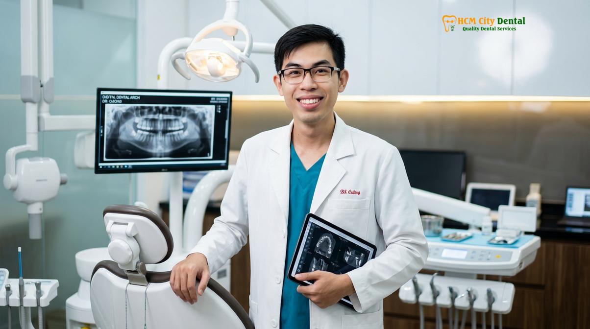 Dr. Nguyen Van Cuong DDS at HCMC Dental Clinic