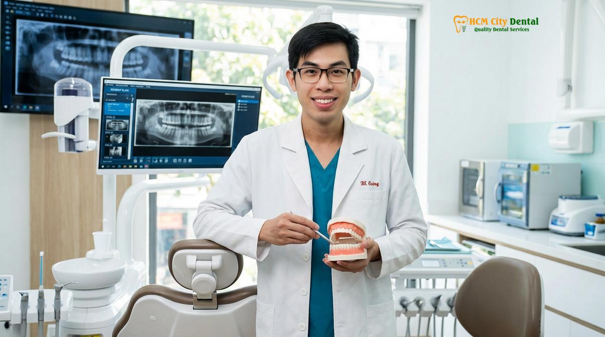 Dr. Nguyen Van Cuong DDS at HCMC Dental Clinic