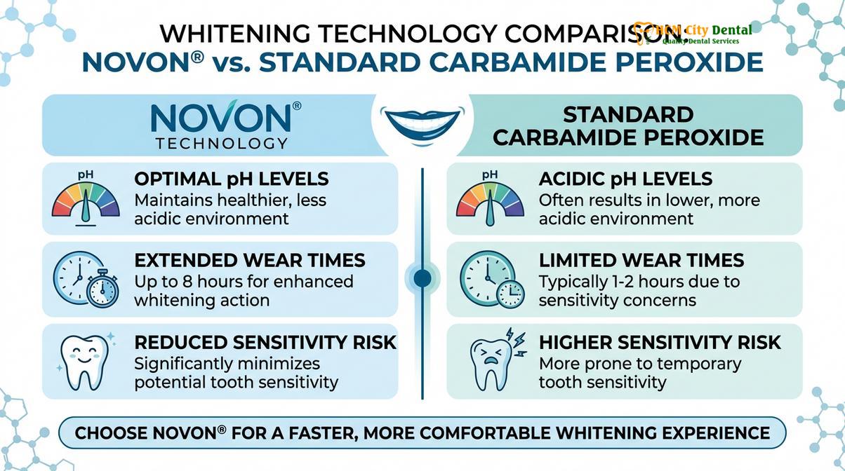 Visual illustration of white dental beauty teeth whitening