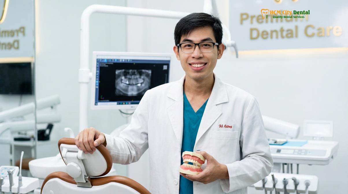 Dr. Nguyen Van Cuong DDS at HCMC Dental Clinic