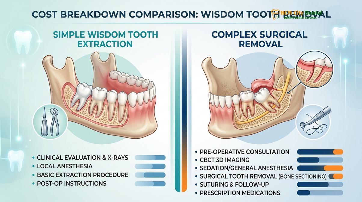 Clinical photography related to wisdom teeth age 35