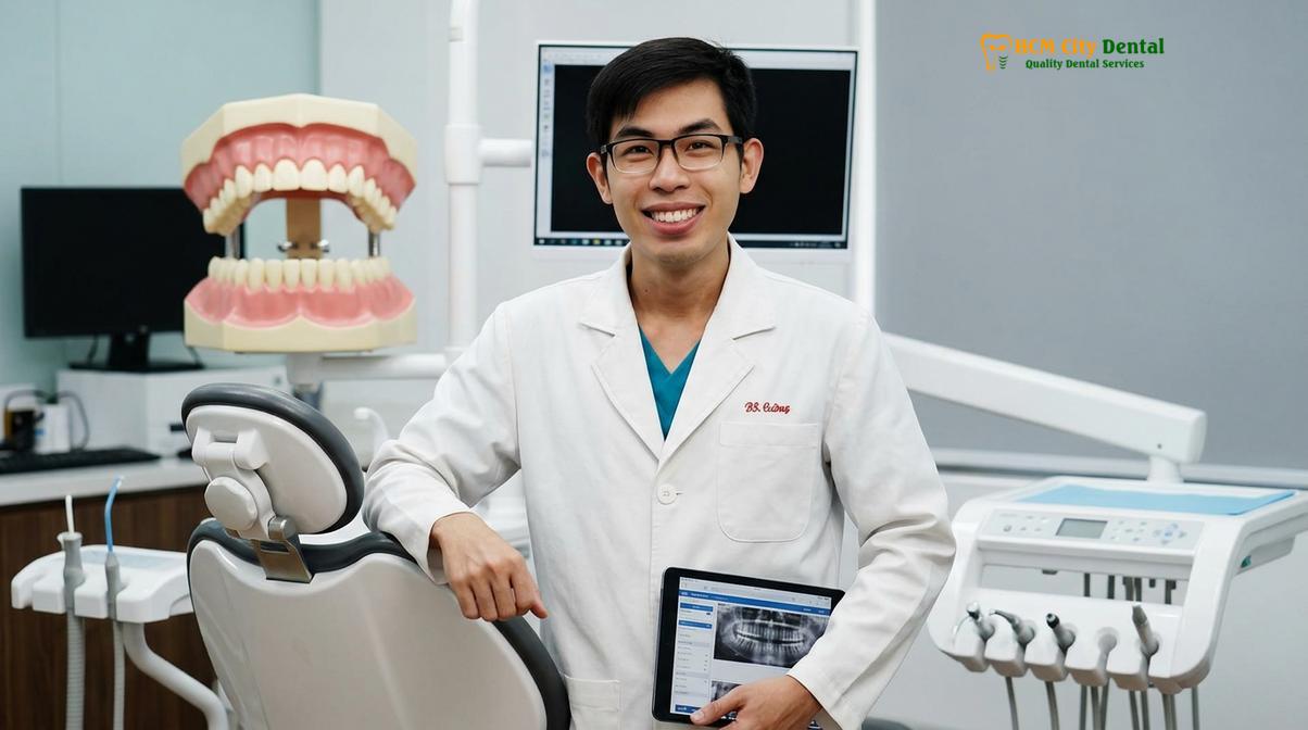 Dr. Nguyen Van Cuong DDS at HCMC Dental Clinic