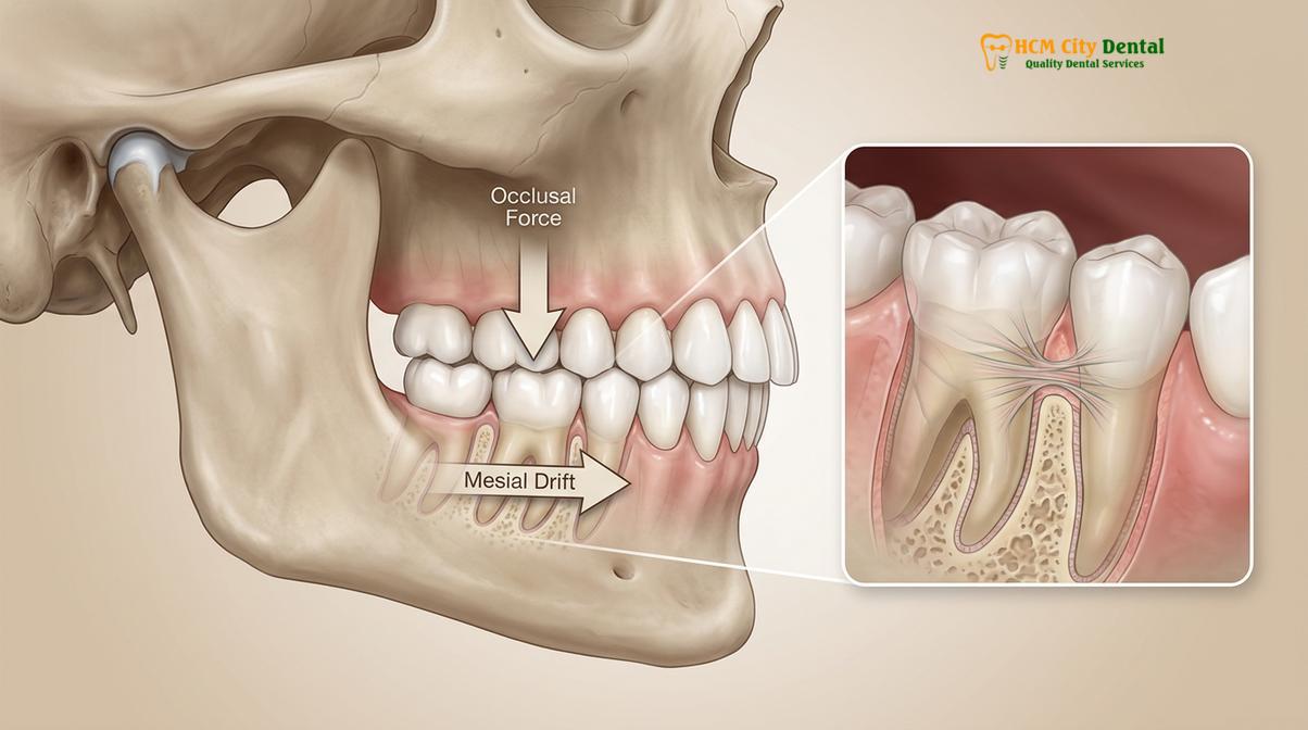 Clinical photography related to wisdom teeth crowding orthodontic