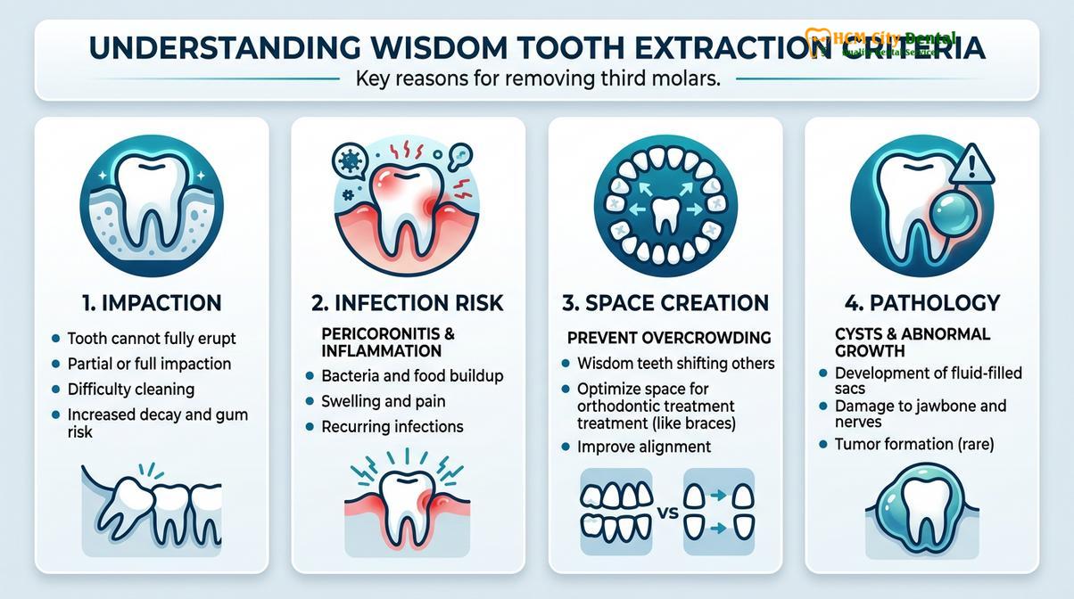 Summary diagram of wisdom teeth crowding orthodontic