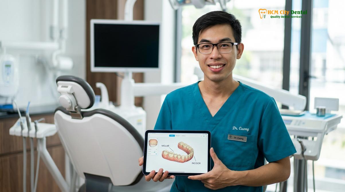 Dr. Nguyen Van Cuong DDS at HCMC Dental Clinic
