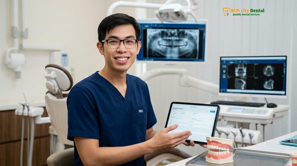 Dr. Nguyen Van Cuong DDS at HCMC Dental Clinic