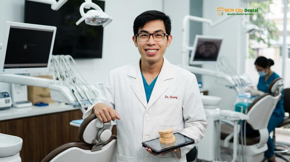 Dr. Nguyen Van Cuong DDS at HCMC Dental Clinic