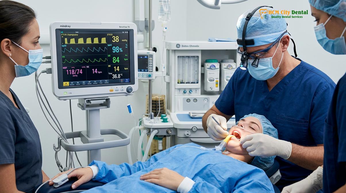 Visual description of wisdom teeth removal iv sedation