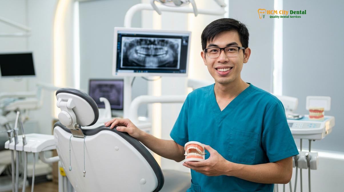 Dr. Nguyen Van Cuong DDS at HCMC Dental Clinic