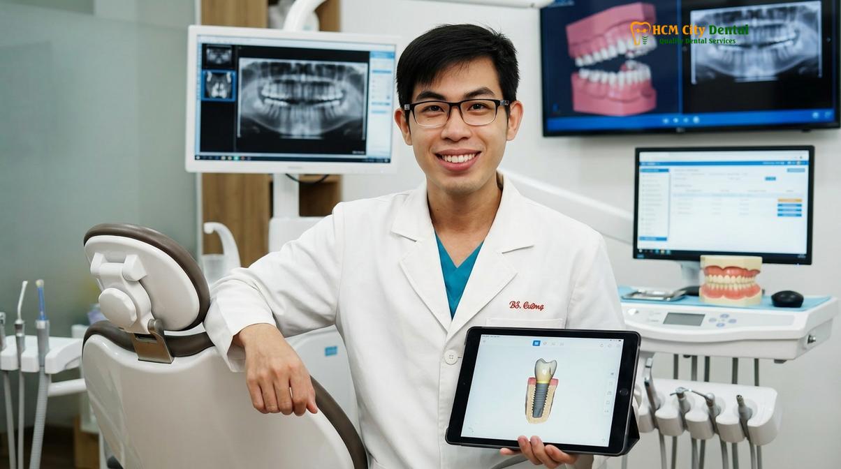 Dr. Nguyen Van Cuong DDS at HCMC Dental Clinic