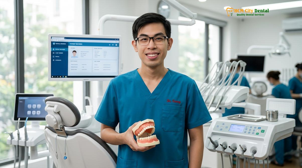 Dr. Nguyen Van Cuong DDS at HCMC Dental Clinic