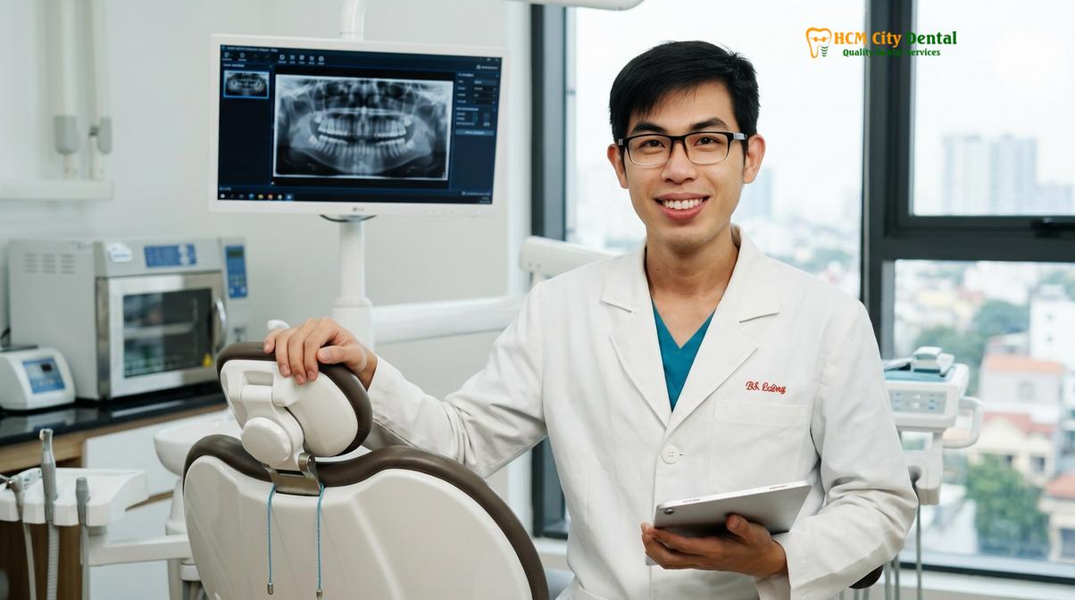Dr. Nguyen Van Cuong DDS at HCMC Dental Clinic