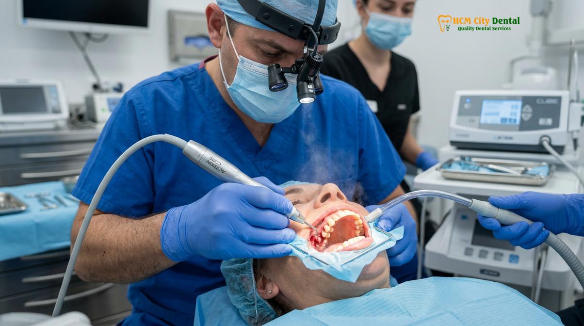 Visual description of wisdom tooth cost vietnam singapore