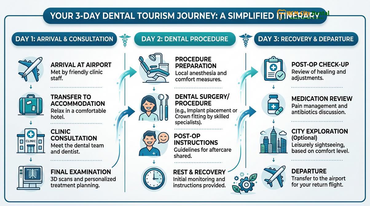 Summary diagram of wisdom tooth cost vietnam singapore