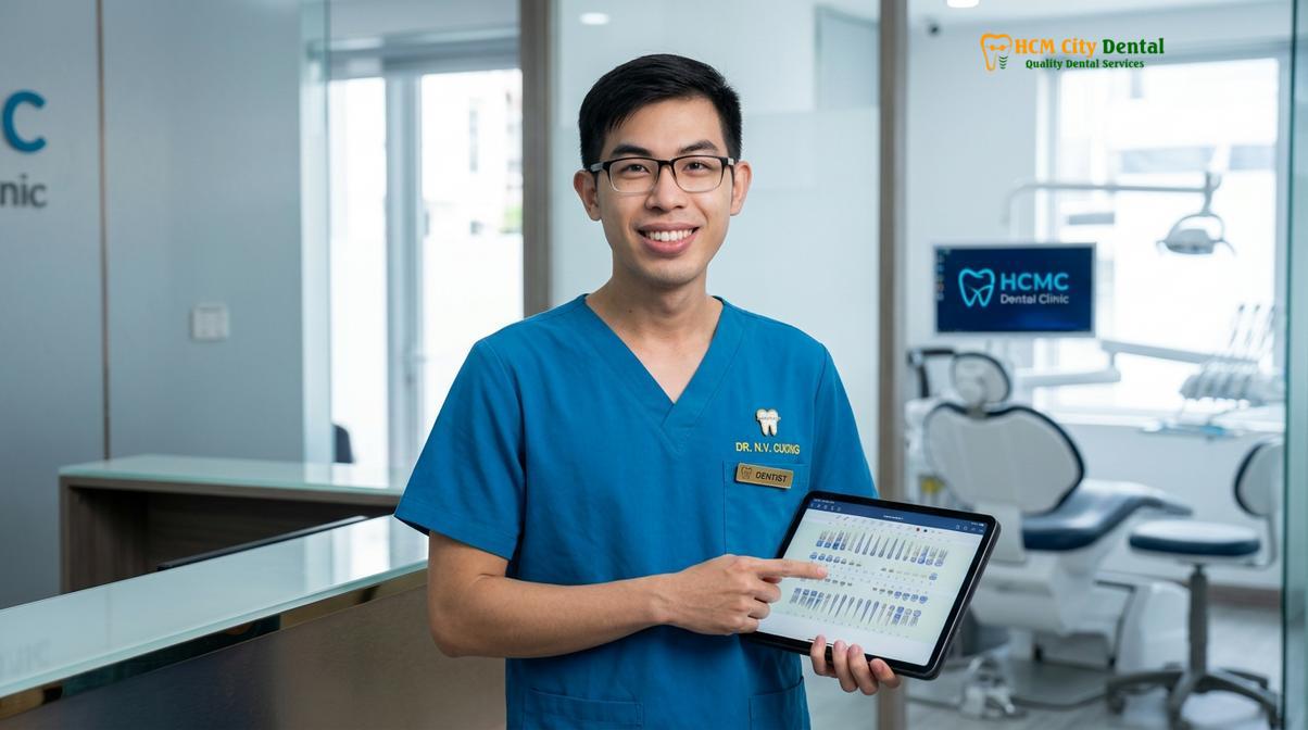 Dr. Nguyen Van Cuong DDS at HCMC Dental Clinic