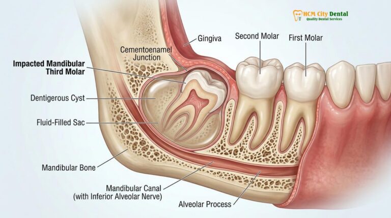 Wisdom Tooth Cyst Jaw: Symptoms, Bone Loss & Surgery | HCMC Dental