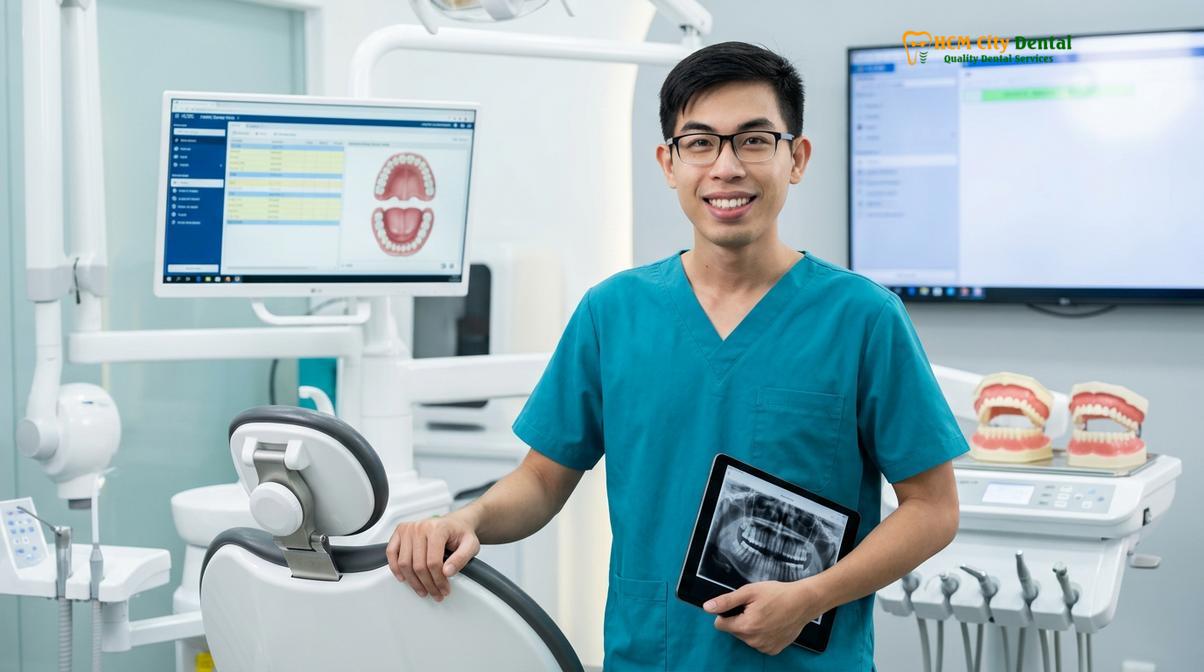 Dr. Nguyen Van Cuong DDS at HCMC Dental Clinic