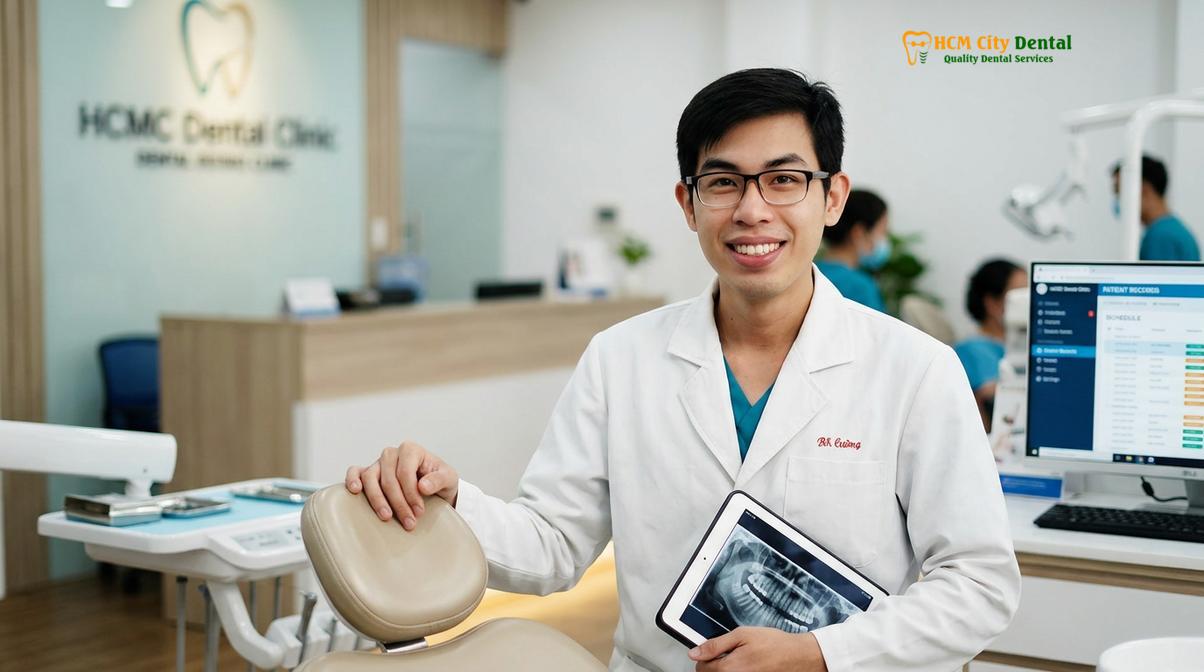 Dr. Nguyen Van Cuong DDS at HCMC Dental Clinic
