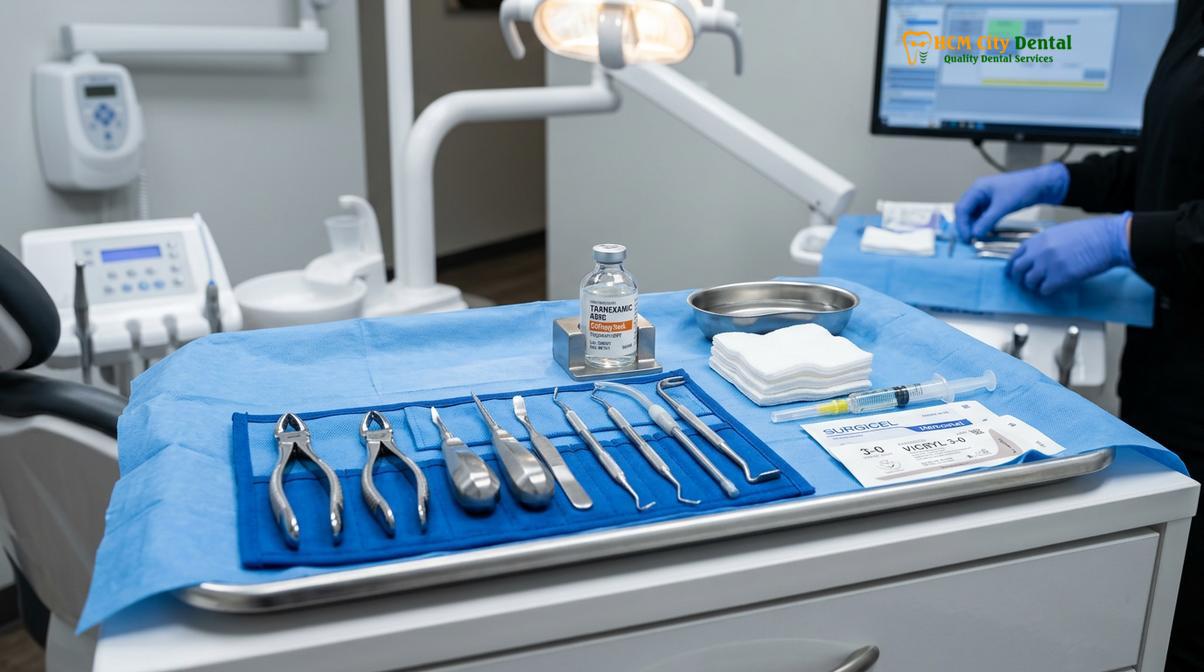 Visual description of wisdom tooth extraction diabetes blood thinners