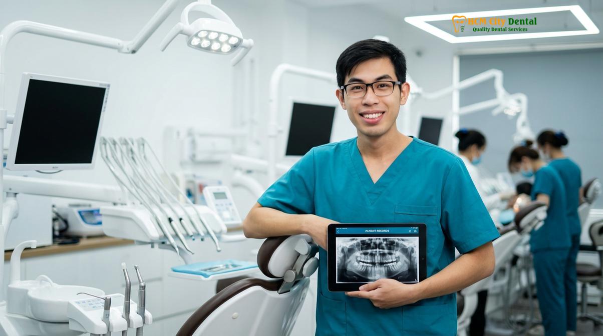 Dr. Nguyen Van Cuong DDS at HCMC Dental Clinic