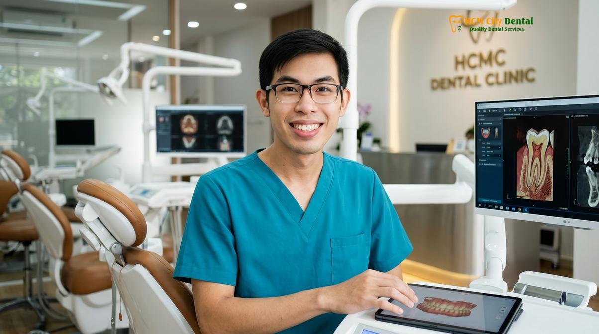 Dr. Nguyen Van Cuong DDS at HCMC Dental Clinic