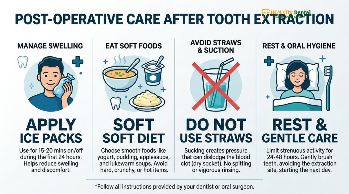 Summary diagram of wisdom tooth pain vietnam tourist