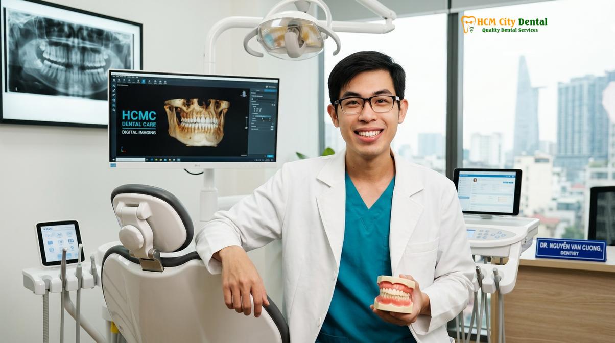 Dr. Nguyen Van Cuong DDS at HCMC Dental Clinic